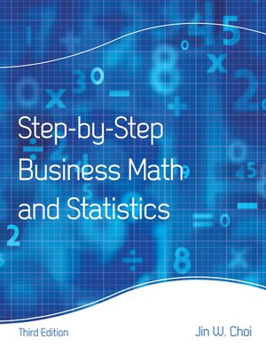 cover image of Step-By-Step Business Math and Statistics